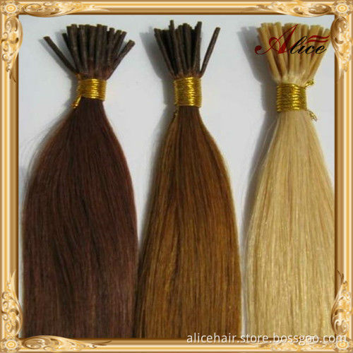 Wholesale price micro bead hair extension indian hair